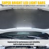 Fervorbeam 2pcs Under Hood Light Strip Kit White 42LEDs Waterproof