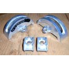 ACCURA PAIR (2) 14" BANDSAW TRUNNIONS, SHOES AND KNOBS FOR