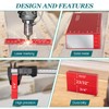 15 PCS Setup Blocks for Woodworking, Precision Aluminum Height Gauges