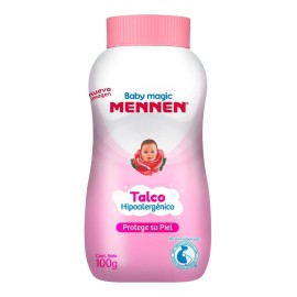 Talco para Bebés Mennen Baby Magic Rosa 100g