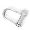 6mm Flat Shackles Stainless Steel A4-Marine Grade (316) - for