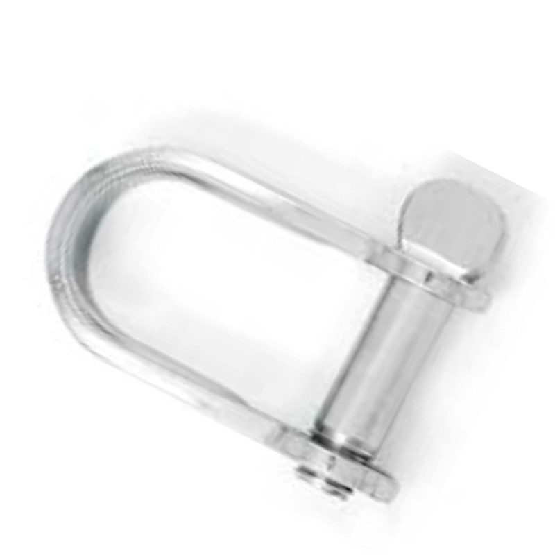 6mm Flat Shackles Stainless Steel A4-Marine Grade (316) - for