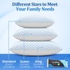 CloudBliss Cooling Bed Pillows for Sleeping, Shredded Memory Foam Pillows