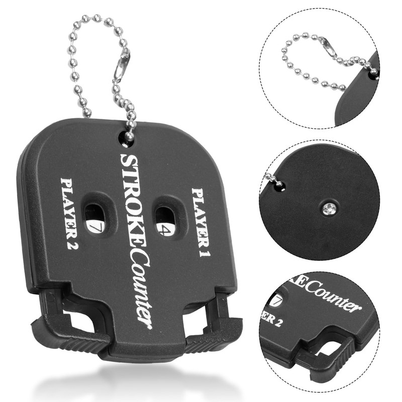TYFGRT 2 Piece Golf Scorer Square Scorer Double Scorer Mini