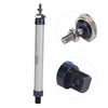 Compact Air Cylinder Aluminum Alloy Pneumatic Cylinder 20mm Bore 150mm