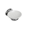 Croydex Flexi-Fix Grosvenor Chrome Easy to Fit Soap Dish ,
