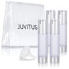 JUVITUS 1.7 oz / 50 ml Airless Frosted Silver Pump