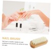 Outanaya 2Pcs Dual Sided Fingernail Brush Portable Nail Cleaning Tools