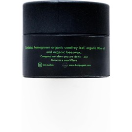 Comfrey Salve – Traditional Herbal Formula for Muscles & Joints, Plant-Based Recovery Support, Handcrafted Small Batch Balm, 2 oz