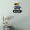 Designer All You Need is Love & Coffee Sign (Black
