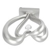 Double Heart Sculpture Resin Romantic Heart Statues Love Sculpture for