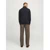 JACK & JONES Male Turtleneck Pullover Plain Turtleneck Sweater, black