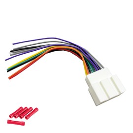 Radio Wiring Harness Compatible with Ford 1999-2006/Lincoln 1998-2005/Mercury 1998-2005, Stereo Installation Wire Harness Kit Aftermarket Stereo CD Player Receiver Wire Cable Adapter