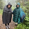 hotkoko Poncho Blanket Outdoor Wearable Camping Blanket Hoodie Waterproof