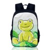 Frog Kids School Bag, 3D Printed Travel Backpacks, Kids Backpacks,Anime