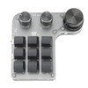 Mini Keypad 9 Keys 3 Knob RGB Multifunctional DIY Shortcut