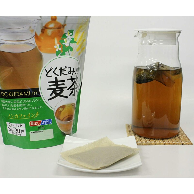 Juroen Barley Tea with Dokudami, 0.3 oz (8 g) x