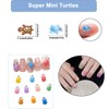 200Pcs Luminous Mini Resin Turtles Desk Micro Small Animals with
