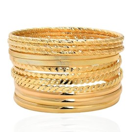 Boho Gold Bangle Bracelets for Women Bohemian Stackable Bracelets Sets for Women Dainty Round Bracelet Metal Aztec Multi Bangle Bracelets for Girls Textured Bangles Bracelet Accessories 12 Pcs