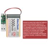MakerHawk 3.7V 3000mAh LiPo Battery Rechargeable 1S 3C Lithium Polymer