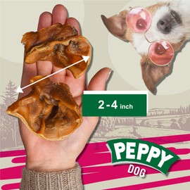 All Natural Pig Ear Slices Dog Treats (70oz) | Protein-Packed | No Preservatives | Promotes Dental Health | Hypoallergenic | Reduces Plaque and Tartar | Perfect Chewiness (70 oz (Pack of 1))