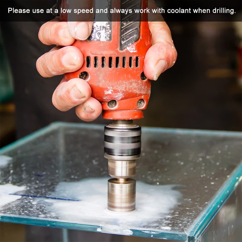 uxcell 5mm Diamond Drill Bits Hole Saws for Glass Tile