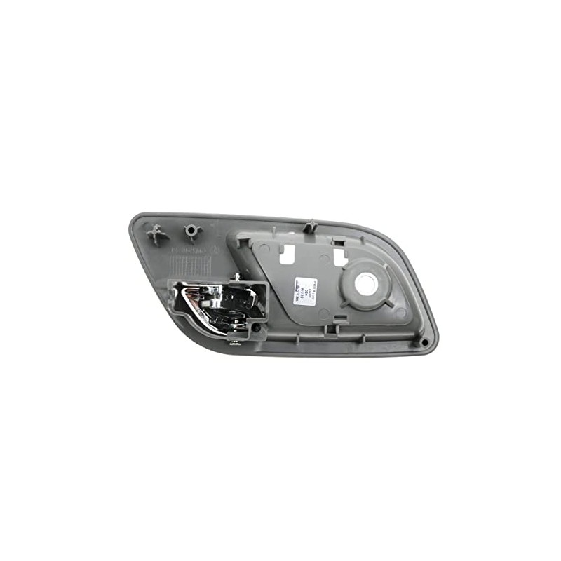 TRQ Dark Gray & Chrome Rear Inside Interior Door Handle