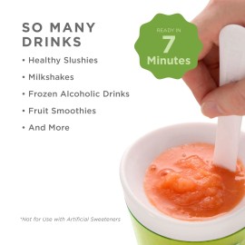 Zoku Slush and Shake Maker Fast Ice Cream Maker for Smoothies and Slushies