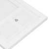 Baby Footprint Kit DIY 3 Compartment Newborn Handprint Footprint Frame