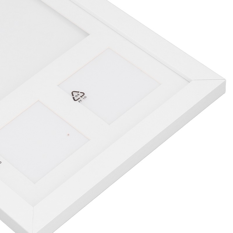 Baby Footprint Kit DIY 3 Compartment Newborn Handprint Footprint Frame