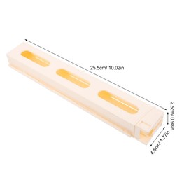 Abaodam 2Pcs Domino Train Toys Automatic Stacking Accessories Plastic Card Slot Boxes for Boys Girls Toddler