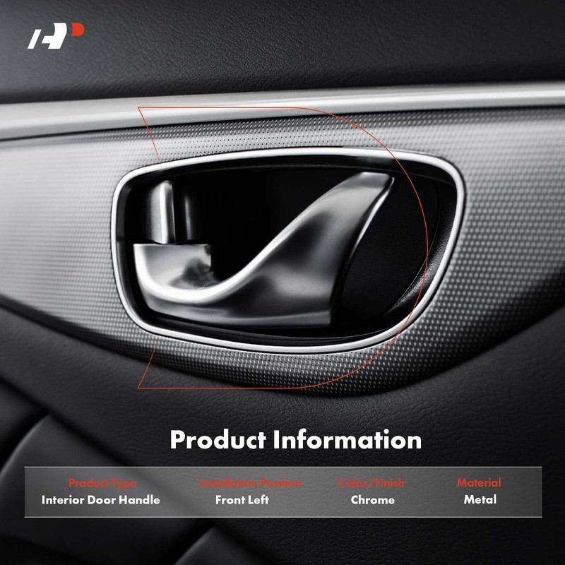 A-Premium Front Driver Side Interior Door Handle Compatible with Western
