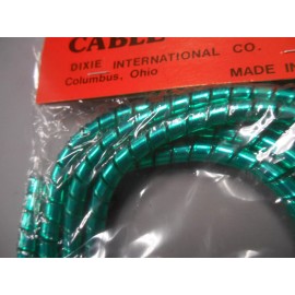 dixie NOS Dixie Universal Green Five Feet (60") Motorcycle Cable Cover CC-5-GR Qty 1