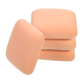 PACKOVE 4Pcs Dual-use Powder Puff Makeup Sponges for Facial Skin-friendly Soft Applicator for Wet and Dry Foundation Portable Beauty Tool