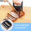 2 PCS Black Meat Tearer, Bear Claw Meat Divider, Pork
