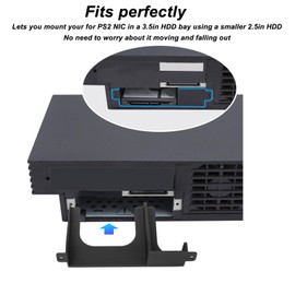 Hard Drive Bracket for SCPH 30000 SCPH 50000, 2.5 Inch HDD SSD 3D Printed Holder, Quick Installation, Professional Design, Perfect Fit, ABS Material, Compatible