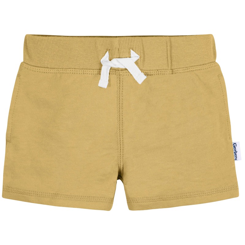 Gerber - Paquete de 3 Pantalones Cortos de Punto sin