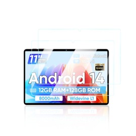 Screen Protector for TUOHAITIME C5 Android 14 Tablet, 2024 Upgraded 11 inch Android Tablets,Anti-Scratch 9H Hardness Touch Sensitive 2.5D Rounded Edges Bubble Free Easy to Install,2 Pack.