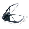Fashion Compact Vanity Mirror for Women, Elegant Small Compact Mirror