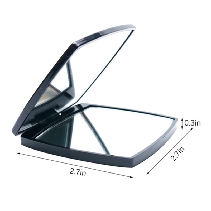 Fashion Compact Vanity Mirror for Women, Elegant Small Compact Mirror