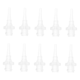 Gatuida 10pcs Disposable Ear Washer Replacement Tips Safe Cleaning Tools for Ear Wax Removal Durable Design