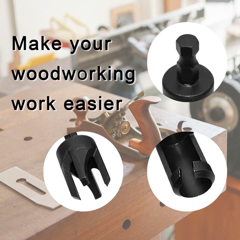 8Pcs Plug Cutters for Woodworking | Wood Plug Cutter Drills