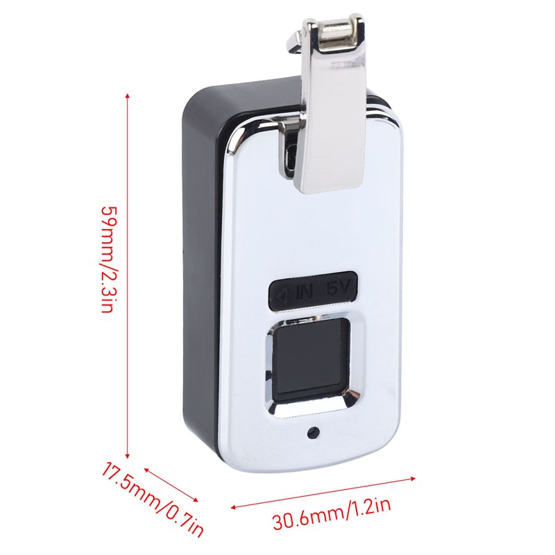 Fingerprint Lock Small Smart Electric Lock Built In Bag Luggage