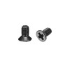 sourcing map M2.5 x 5mm Phillips Screw Fastener Black for