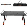NOVSIGHT Portable Camping Table Adjust Height Folding Picnic BBQ Fishing