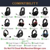SOULWIT Cooling Gel Replacement Ear Pads for HyperX Cloud 1/I/2/II/3/III/Pro/Core/Alpha/Alpha