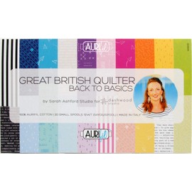 Aurifil USA GB12BB20 British Quilter Back to Basics Collection 12wt 20 Small Spools Thread, Mulitple