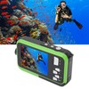 Waterproof Digital Camera 48MP 2.7K HD 16X Digital Zoom Dual