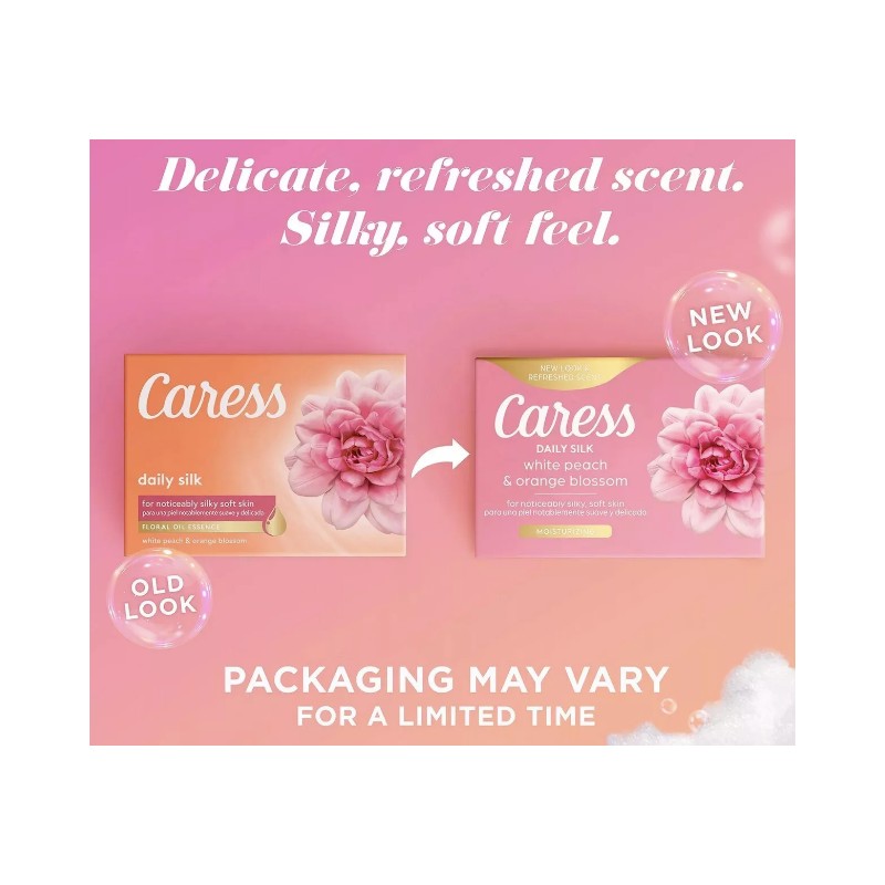 32 BARS - Caress Silkening Beauty Bar, Daily Silk, Floral