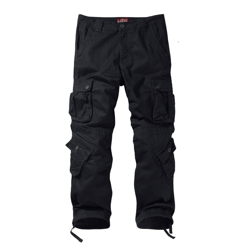 Match Men's Wild Cargo Pants(Dark Gray,38)
